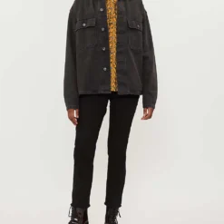 Zadig & Voltaire Ava Raw-hem Skinny High-rise Jeans -Default Template 2 669 10175 PWGCT3003F NOIR ALT01