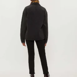 Zadig & Voltaire Ava Raw-hem Skinny High-rise Jeans -Default Template 2 669 10175 PWGCT3003F NOIR ALT02