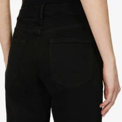 FRAME Le Garcon Straight-leg Mid-rise Stretch-denim Jeans 13 FRAME Le Garcon Straight-leg Mid-rise Stretch-denim Jeans -Default Template 2 R00128091 NOIR ALT05