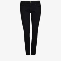 FRAME Le Garcon Straight-leg Mid-rise Stretch-denim Jeans