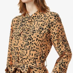 Whistles Animal-print Woven Jumpsuit -Default Template 2 R03676904 MULTICOLOUR ALT03