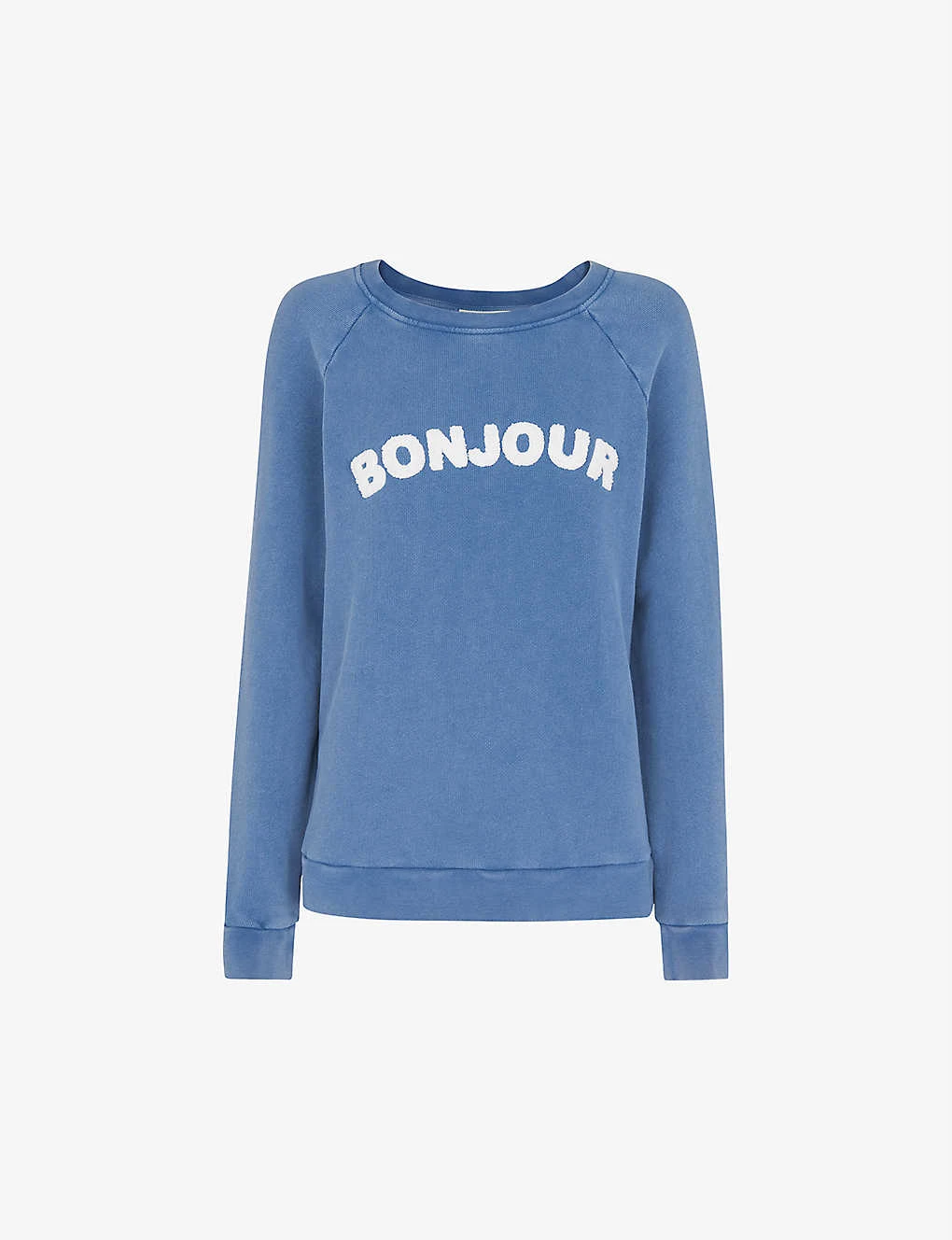 Whistles Bonjour Embroidered Cotton Jumper 3 Whistles Bonjour Embroidered Cotton Jumper
