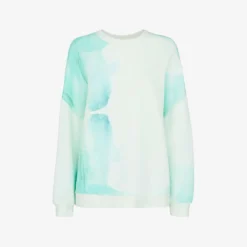 Whistles Tie-dye Cotton-blend Jumper