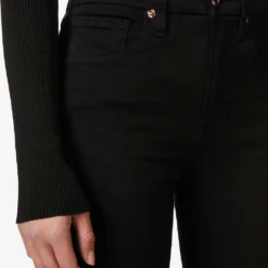 GOOD AMERICAN Good Waist Cropped High-rise Slim-fit Skinny Jeans 13 GOOD AMERICAN Good Waist Cropped High-rise Slim-fit Skinny Jeans -Default Template 2 R03749412 BLACK001 ALT04
