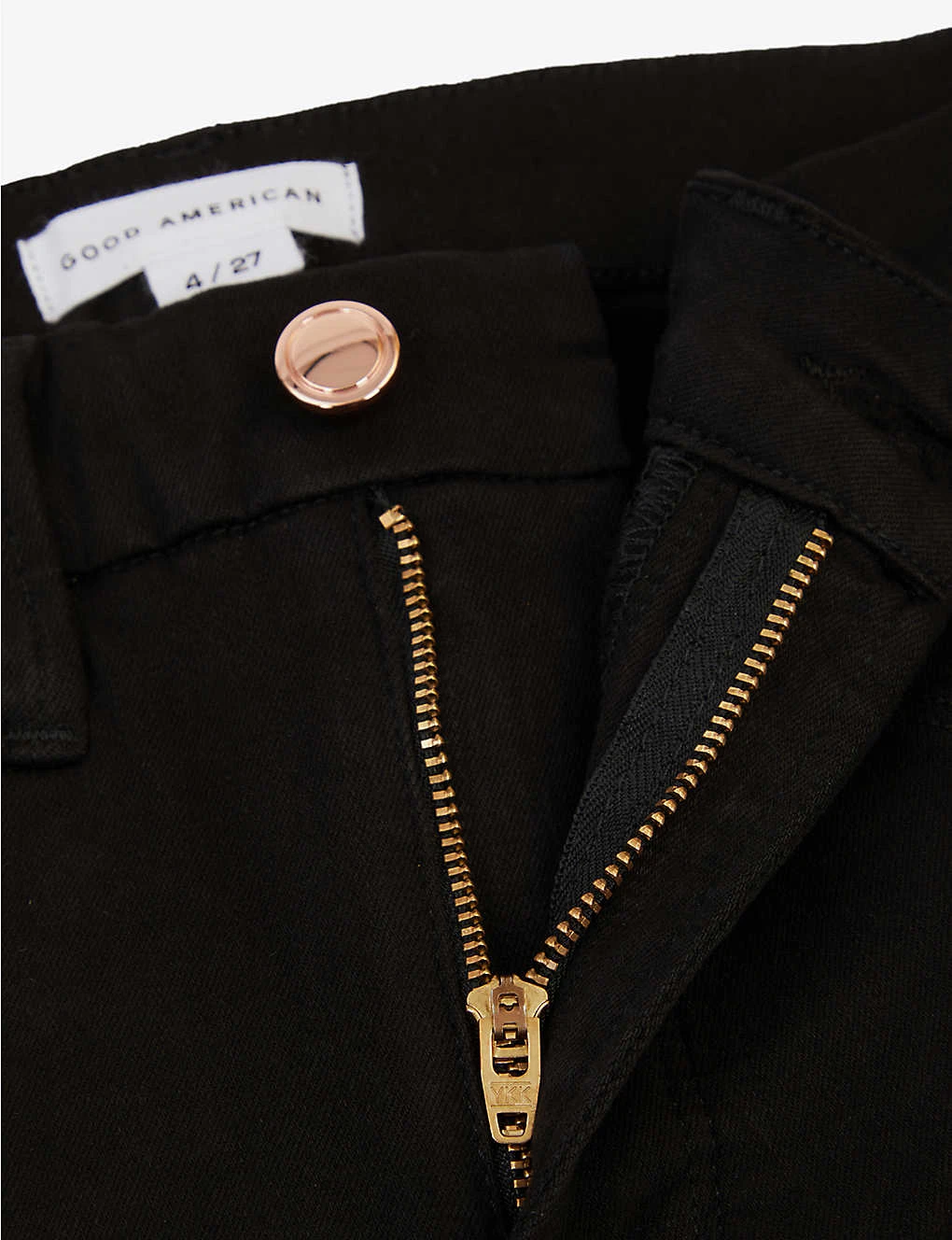 GOOD AMERICAN Good Waist Cropped High-rise Slim-fit Skinny Jeans 9 GOOD AMERICAN Good Waist Cropped High-rise Slim-fit Skinny Jeans - Image 7