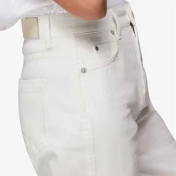 Whistles Authentic Barrel-leg High-rise Jeans -Default Template 2 R03755459 WHITE ALT04