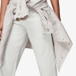 Whistles Authentic Barrel-leg High-rise Jeans -Default Template 2 R03755459 WHITE ALT05