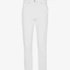 Whistles Authentic Mid-rise Slim-leg Cotton Jeans -Default Template 2 R03757845 WHITE M