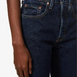 Levis 501 Straight-leg High-rise Stretch-denim Jeans -Default Template 2 R03769282 SALSASTONEWASH ALT03