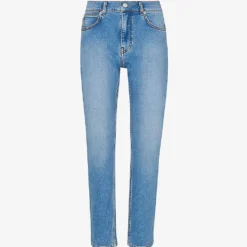 Whistles Faded Skinny High-rise Slim Jeans