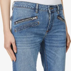 Zadig & Voltaire Ava Faded Mid-rise Stretch-denim Jeans -Default Template 2 R03799382 BLEU ALT04