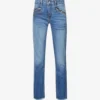 Zadig & Voltaire Ava Faded Mid-rise Stretch-denim Jeans -Default Template 2 R03799382 BLEU M