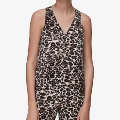 Whistles Clouded Leopard-print Woven Jumpsuit -Default Template 2 R03802100 MULTICOLOURED ALT02