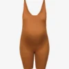 Maternity The Cindy Scoop-neck Stretch-woven Unitard -Default Template 2 R03811963 TOFFEE M