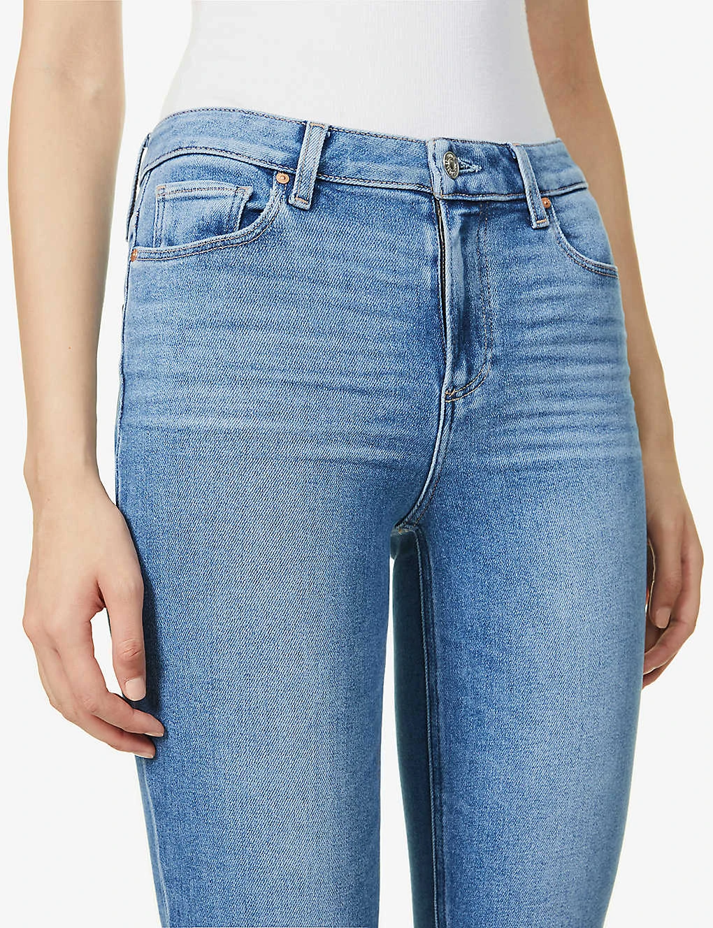 Paige Cindy High-rise Stretch-denim Jeans 7 Paige Cindy High-rise Stretch-denim Jeans - Image 5