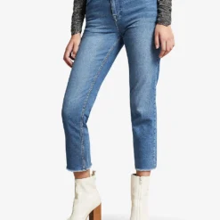 Ted Baker Morgani High-rise Stretch Organic Cotton-blend Jeans -Default Template 2 R03858822 MIDWASH ALT02