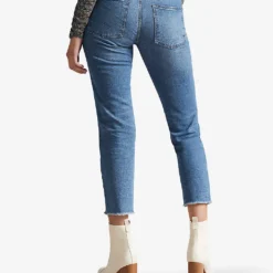 Ted Baker Morgani High-rise Stretch Organic Cotton-blend Jeans -Default Template 2 R03858822 MIDWASH ALT03