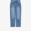 Ted Baker Morgani High-rise Stretch Organic Cotton-blend Jeans -Default Template 2 R03858822 MIDWASH M