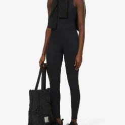 Girlfriend Collective Scoop-neck Stretch-recycled Polyester Unitard -Default Template 2 R03878906 BLACK ALT01