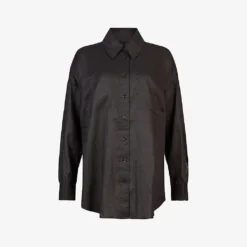 AllSaints Inez Oversized-fit Linen Shirt