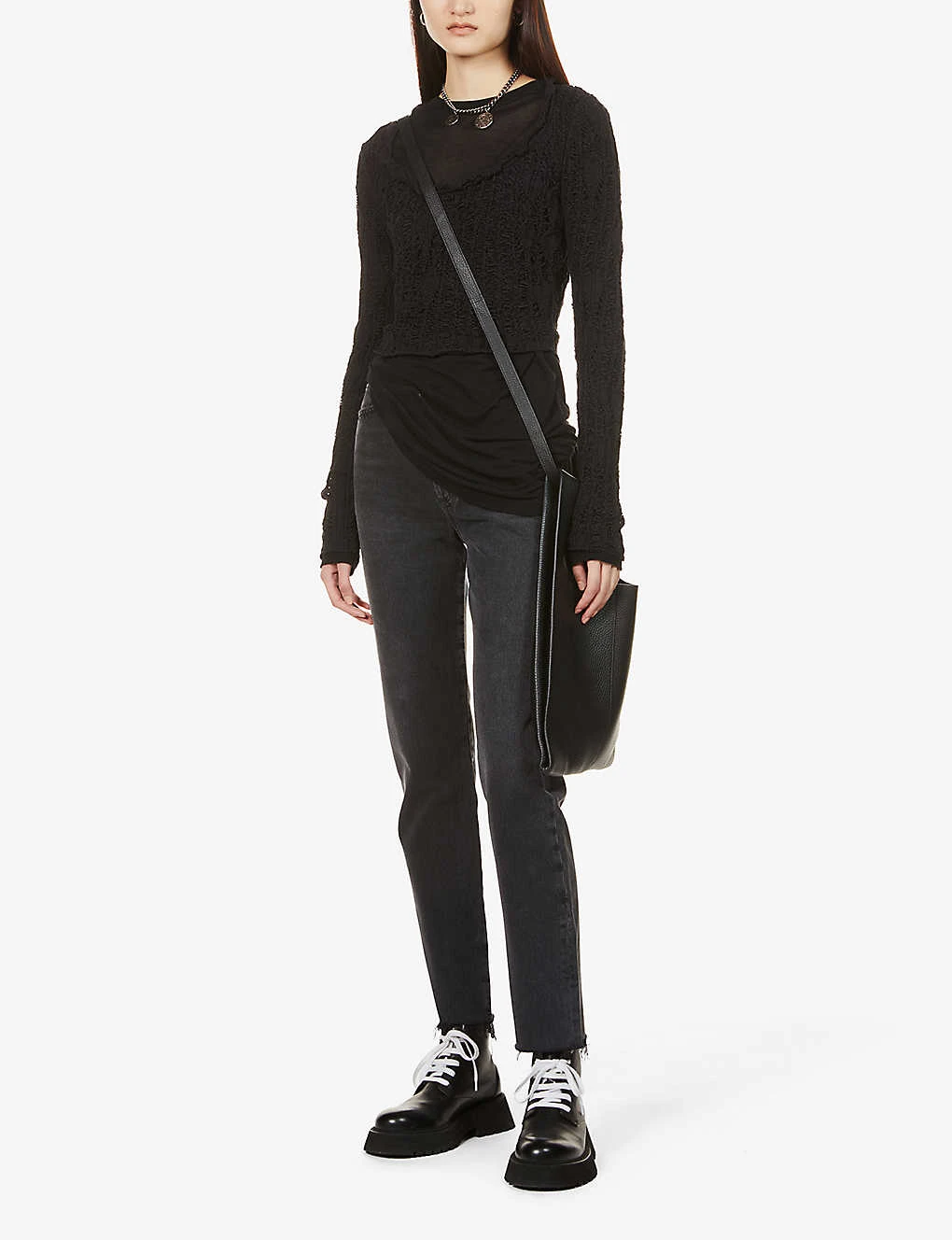 AGOLDE Criss Cross Straight-leg Mid-rise Jeans 4 AGOLDE Criss Cross Straight-leg Mid-rise Jeans - Image 2