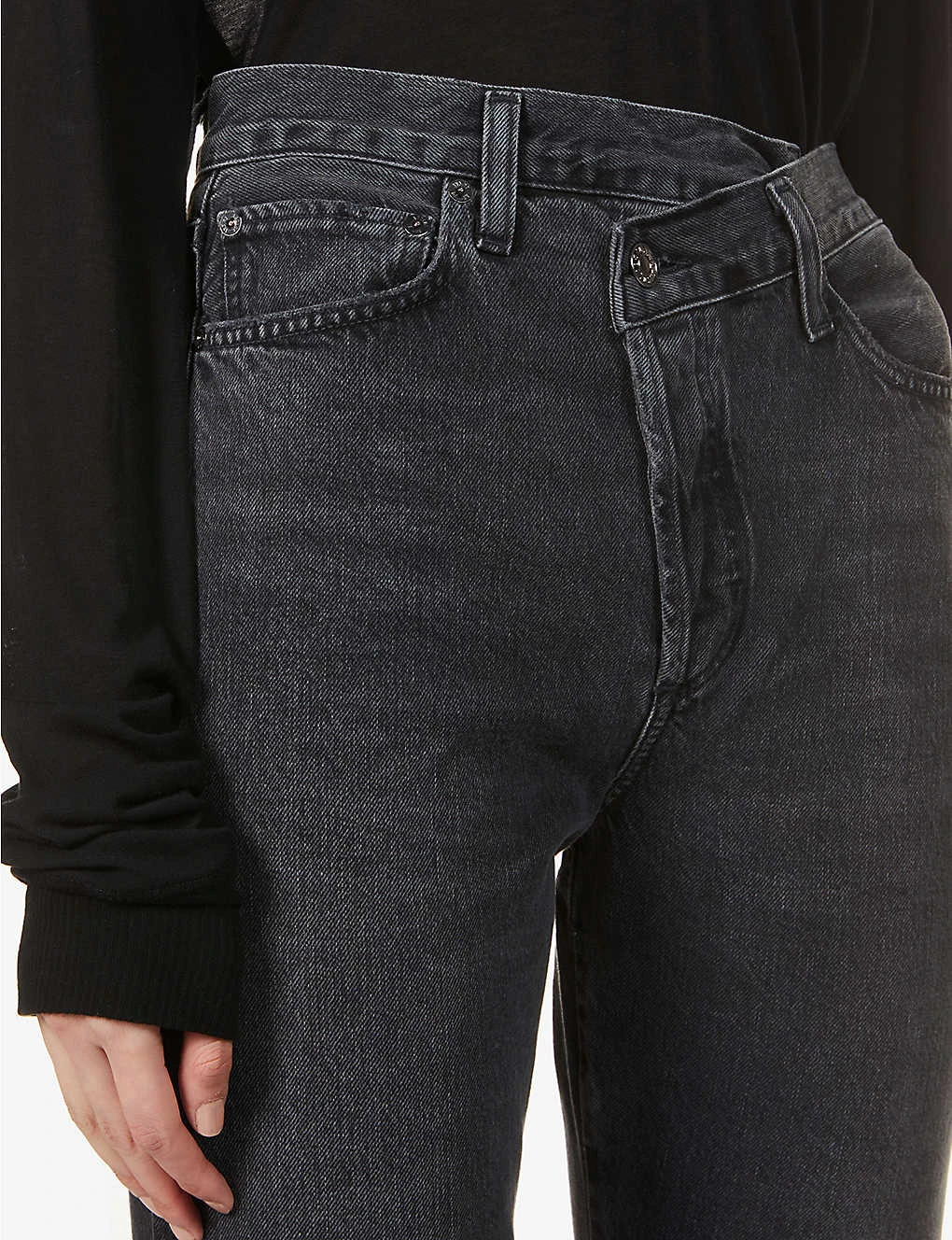 AGOLDE Criss Cross Straight-leg Mid-rise Jeans 7 AGOLDE Criss Cross Straight-leg Mid-rise Jeans - Image 5