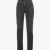 AGOLDE Criss Cross Straight-leg Mid-rise Jeans