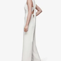 Whistles Thelma Wide-leg Woven Wedding Jumpsuit 10 Whistles Thelma Wide-leg Woven Wedding Jumpsuit -Default Template 2 R03920210 CREAM ALT02