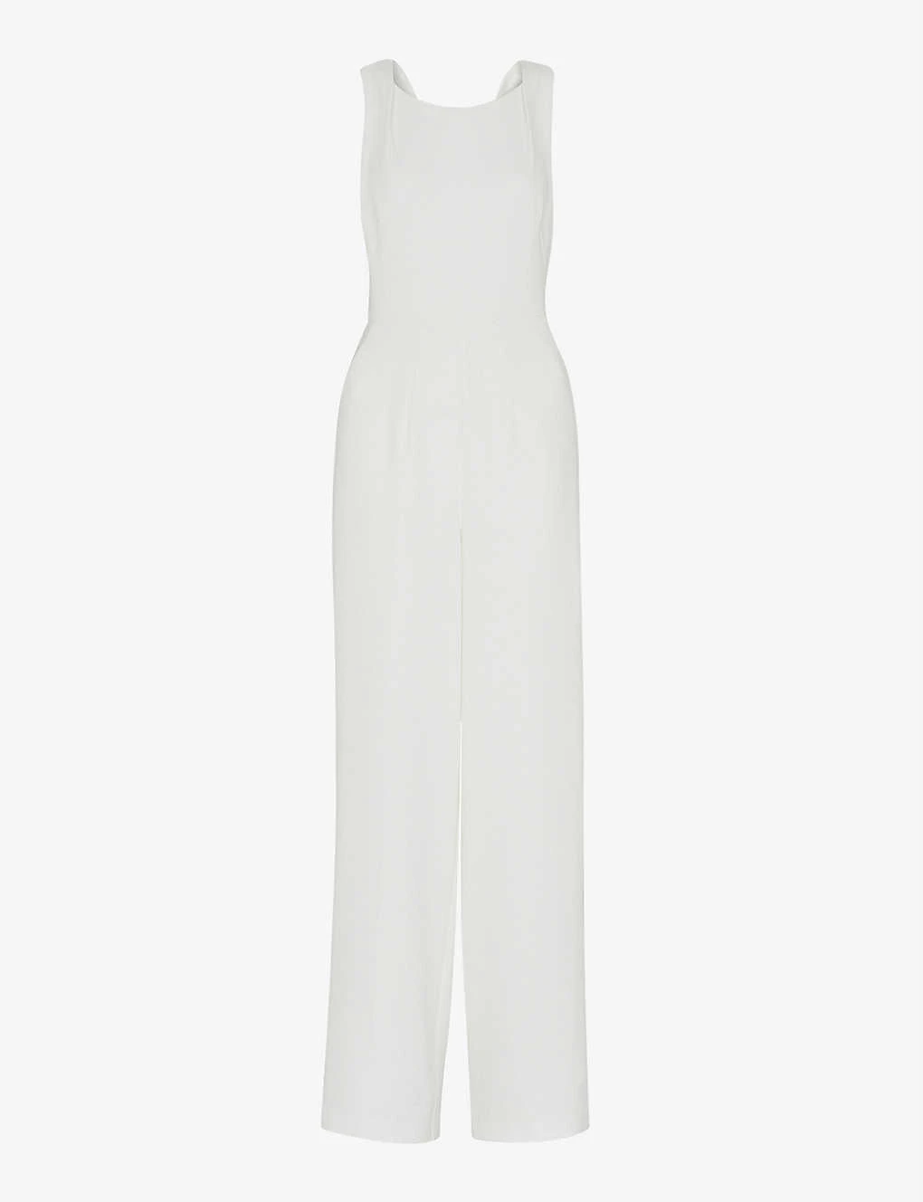 Whistles Thelma Wide-leg Woven Wedding Jumpsuit 3 Whistles Thelma Wide-leg Woven Wedding Jumpsuit