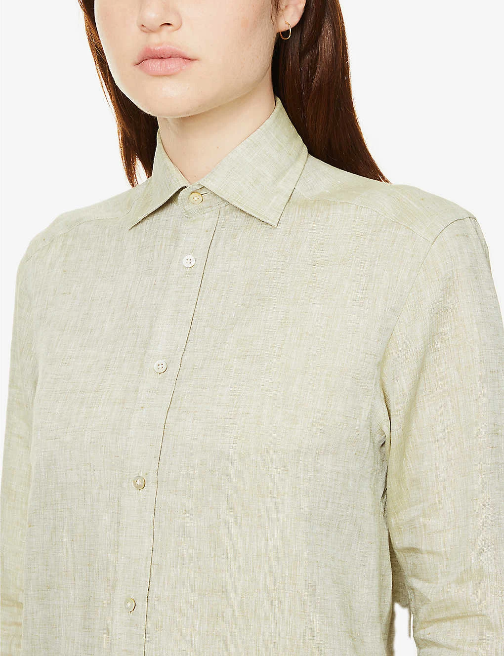 The Boyfriend Long-sleeved Organic-linen Shirt 7 The Boyfriend Long-sleeved Organic-linen Shirt - Image 5