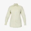 The Boyfriend Long-sleeved Organic-linen Shirt