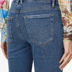 GOOD AMERICAN Good Legs Cropped Slim-leg Mid-rise Stretch-denim Jeans -Default Template 2 R03939749 INDIGO149 ALT05