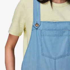 Whistles Rita Sleeveless Relaxed-fit Wide-leg Cotton-blend Dungarees -Default Template 2 R03952633 ALT04