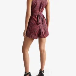 Ted Baker Odesia Graphic-print Woven Playsuit 11 Ted Baker Odesia Graphic-print Woven Playsuit -Default Template 2 R03952659 DKRED ALT04