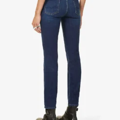 7 For All Mankind Roxanne Slim-fit Mid-rise Stretch Denim Jeans 11 7 For All Mankind Roxanne Slim-fit Mid-rise Stretch Denim Jeans -Default Template 2 R03955414 RINSEDINDIGO ALT03