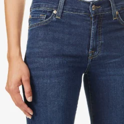 7 For All Mankind Roxanne Slim-fit Mid-rise Stretch Denim Jeans 12 7 For All Mankind Roxanne Slim-fit Mid-rise Stretch Denim Jeans -Default Template 2 R03955414 RINSEDINDIGO ALT04