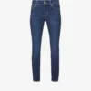 7 For All Mankind Roxanne Slim-fit Mid-rise Stretch Denim Jeans -Default Template 2 R03955414 RINSEDINDIGO M