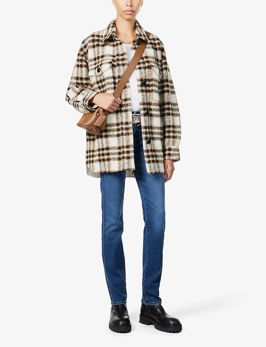 7 For All Mankind Kimmie Straight-leg Mid-rise Stretch-denim Jeans 4 7 For All Mankind Kimmie Straight-leg Mid-rise Stretch-denim Jeans - Image 2