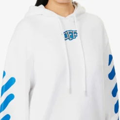 Carlos Logo-print Cotton-jersey Hoody -Default Template 2 R03958784 WHITEBLUE ALT04