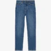 THE KOOPLES Faded Slim-fit High-rise Jeans -Default Template 2 R03971573 BLUE6 M