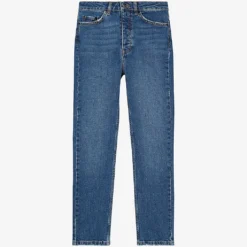 THE KOOPLES Faded Slim-fit High-rise Jeans