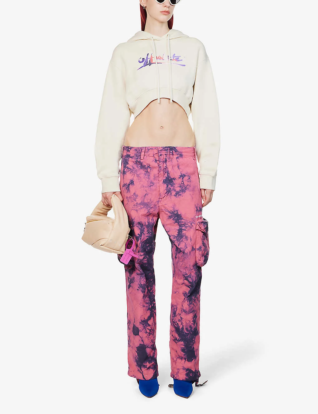 Readymade Logo-print Cropped Cotton-jersey Hoody 4 Readymade Logo-print Cropped Cotton-jersey Hoody - Image 2