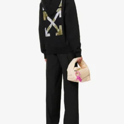 Arrow Tie Dye-print Cotton-jersey Hoody -Default Template 2 R03974560 BLACKMULTICOLOUR ALT01