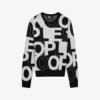 THE KOOPLES Logo-print Cotton-jersey Sweatshirt 1 THE KOOPLES Logo-print Cotton-jersey Sweatshirt -Default Template 2 R03977085 BLA09 M
