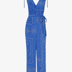 Whistles Bandana-print Woven Jumpsuit