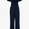Whistles Tabi Off-shoulder Linen Jumpsuirt -Default Template 2 R03978842 NAVY M