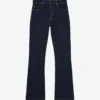 THE KOOPLES Bootcut High-rise Stretch-denim Jeans 2 THE KOOPLES Bootcut High-rise Stretch-denim Jeans -Default Template 2 R03993442 BLU05 M