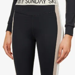 Racer Stripe Stretch-woven Base Layer Set -Default Template 2 R04010607 BLACK ALT05