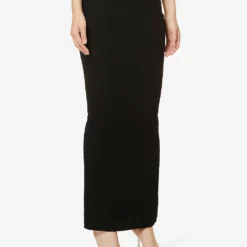 Martinez Cut-out Woven Maxi Skirt -Default Template 2 R04053547 BLACK ALT02