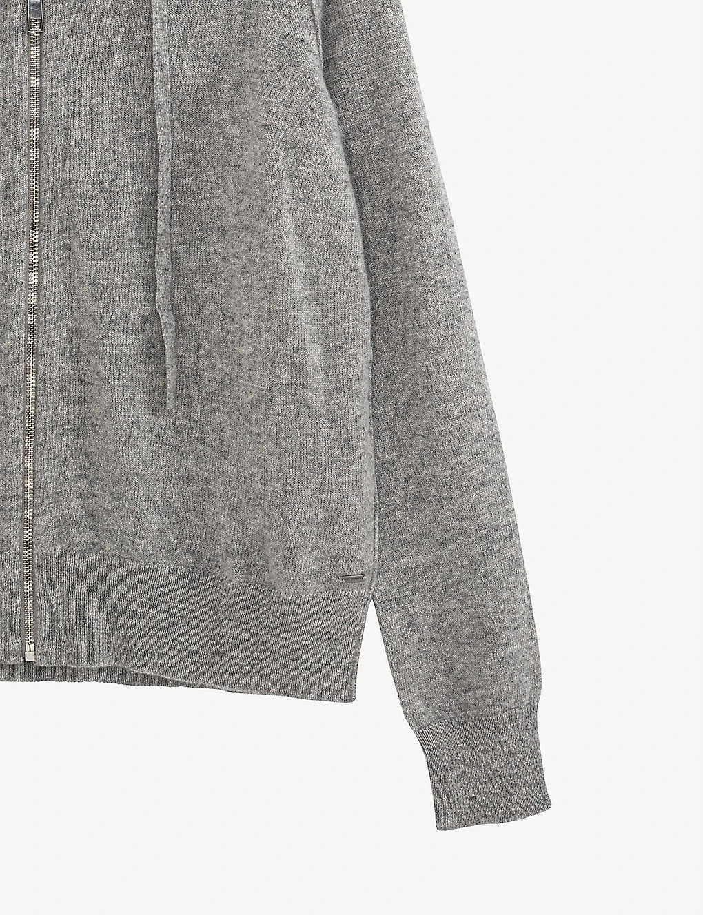 Ikks Hooded Long-sleeved Cashmere Hoody 7 Ikks Hooded Long-sleeved Cashmere Hoody - Image 5